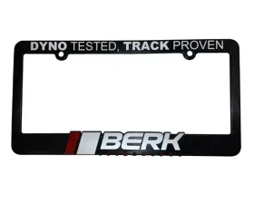 Berk Technology License Plate Frame
