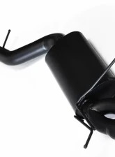 Berk Technology Axle-Back Street Performance Exhaust with Satin Black Ceramic Coating BMW 135i E82 08-19                                     - BT1801-M-HPC - Image 2