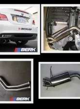 Berk Technology Full Sport Exhaust System BMW 135i E82 | E88 2008-2019                                     - BT1801-MMP - Image 4