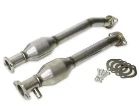Berk Technology 2.25in Stainless Steel Off Road B-Pipes Nissan Titan 2WD 04-19
