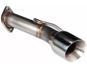 Berk Technology 2.5in Track Pipe Muffler Delete with Polished Tip Scion FRS | Subaru BRZ 2013-2016