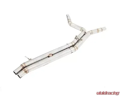 Meisterschaft Stainless Steel Resonator Delete Catback Pipes Full SR Pipe Audi A8 | S8 03-09 - AU0103002