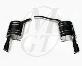 Meisterschaft Stainless GT Racing Exhaust 2x90mm Tips Audi A5 Coupe 2.0T 08-16