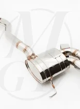 Meisterschaft Stainless GT Racing Axle Back Muffler 2x83mm Tips BMW 135i E82 | E88 08-13                                     - BM0121201 - Image 7