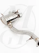 Meisterschaft Stainless GT Racing Axle Back Muffler 2x83mm Tips BMW 135i E82 | E88 08-13                                     - BM0121201 - Image 3