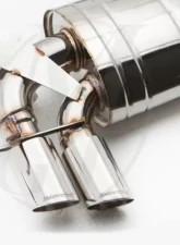 Meisterschaft Stainless GT Racing Axle Back Muffler 2x83mm Tips BMW 135i E82 | E88 08-13                                     - BM0121201 - Image 4