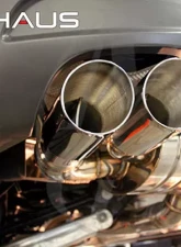 Meisterschaft Stainless GT Racing Axle Back Muffler 2x83mm Tips BMW 135i E82 | E88 08-13                                     - BM0121201 - Image 6