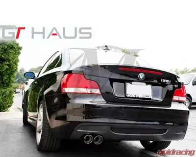 Meisterschaft Stainless GT Racing Axle Back Muffler 2x83mm Tips BMW 135i E82 | E88 08-13 - BM0121201