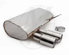 Meisterschaft Titanium GT Racing Axle Back Muffler BMW 325i/xi Sedan / Wagon 05-11