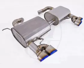 Meisterschaft Titanium GT Racing Axle Back Muffler 4x83mm Tips BMW 335i/xi Coupe / Convertible 06+
