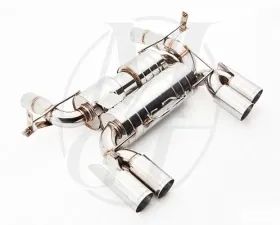 Meisterschaft Stainless GT2 Racing Axle Back Muffler BMW M3 Coupe / Convertible 08-13