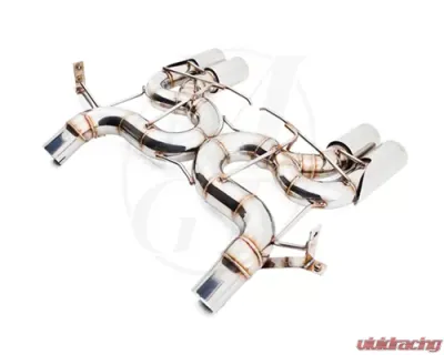 Meisterschaft Titanium Guper GT Track Edition Axle Back Muffler System 4x83mm Tips BMW M3 E92 | E93 08-13 - BM0512405