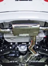 Meisterschaft Stainless GTC Axle Back Muffler 2x102mm Tips BMW 335i/xi Sedan / Wagon 12-15                                     - BM0611603 - Image 3