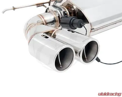 Meisterschaft Stainless GTC Axle Back Muffler 4x90mm Tips BMW 328i | xi Sedan | Wagon 12-16 - BM0631605