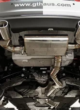 Meisterschaft Stainless GTC Axle Back Muffler 4x90mm Tips BMW 328i | xi Sedan | Wagon 12-16                                     - BM0631605 - Image 7