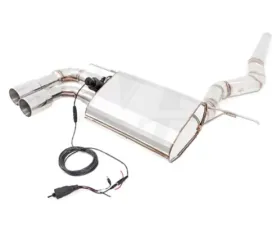 Meisterschaft Stainless GTC Axle Back Muffler 2x83mm Tips BMW 320D Sedan | Wagon 12-15
