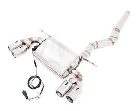 Meisterschaft Stainless GTC Axle Back Muffler 4x90mm Tips BMW 320D Sedan | Wagon 12-15