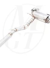 Meisterschaft Stainless GTC Axle Back Muffler 4x90mm Tips BMW 320D Sedan | Wagon 12-15                                     - BM0641605 - Image 3
