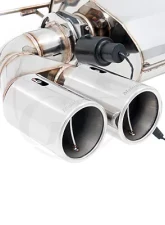 Meisterschaft Stainless GTC Axle Back Muffler 4x90mm Tips BMW 320D Sedan | Wagon 12-15                                     - BM0641605 - Image 5