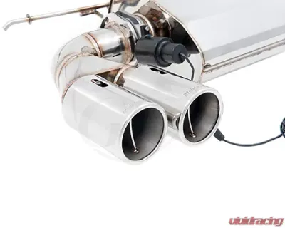 Meisterschaft Stainless GTC Axle Back Muffler 4x90mm Tips BMW 320D Sedan | Wagon 12-15 - BM0641605