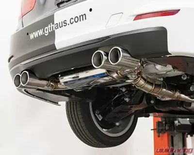 Meisterschaft Stainless GTC Axle Back Muffler 4x90mm Tips BMW 320D Sedan | Wagon 12-15 - BM0641605
