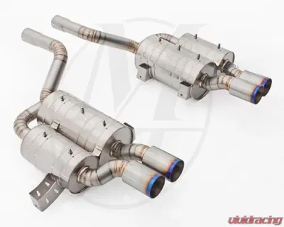 Meisterschaft Titanium GT2 Racing Axle Back Muffler BMW M5 Sedan E39 98-03 - BM0812304
