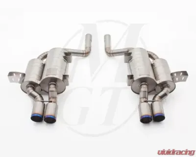 Meisterschaft Titanium GT2 Racing Axle Back Muffler BMW M5 Sedan E39 98-03 - BM0812304