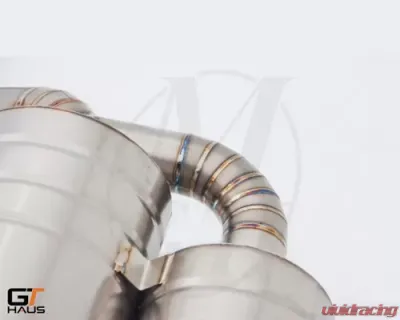 Meisterschaft Titanium GT2 Racing Axle Back Muffler BMW M5 Sedan E39 98-03 - BM0812304