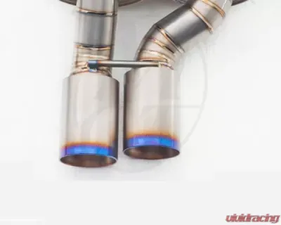 Meisterschaft Titanium GT2 Racing Axle Back Muffler BMW M5 Sedan E39 98-03 - BM0812304