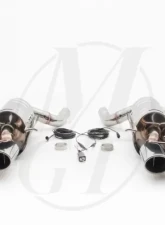 Meisterschaft Stainless GTC Axle Back Muffler 4x120x80mm Tips for BMW M5 2005-2010                                     - BM1011618 - Image 2