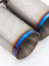 Meisterschaft Titanium GTS Ultimate Axle Back Muffler 4x120x80mm Tips BMW M5 Sedan / Wagon V10 05-10                                     - BM1012518 - Image 4