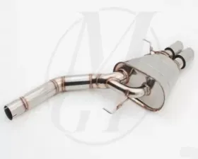 Meisterschaft Stainless GTS Ultimate Axle Back Muffler 4x90mm Tips BMW 523i/528i Sedan F10 2011