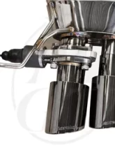 Meisterschaft Stainless GTS Ultimate Axle Back Muffler 4x90mm Tips BMW 550i Sedan F10 11+                                     - BM1131505 - Image 3