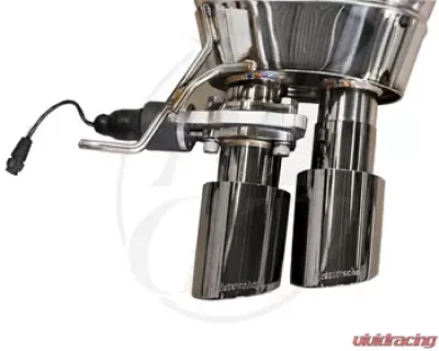 Meisterschaft Stainless GTS Ultimate Axle Back Muffler 4x90mm Tips BMW 550i Sedan F10 11+ - BM1131505