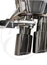 Meisterschaft Stainless GTC Axle Back Muffler 4x90mm Tips BMW 550i Sedan F10 11+                                     - BM1131605 - Image 4