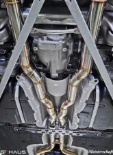 Meisterschaft Titanium GTC Axle Back Muffler 4x90mm Tips BMW 550i Sedan F10 11+                                     - BM1132605 - Image 7