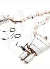 Meisterschaft Titanium GTC Axle Back Muffler 4x90mm Tips BMW 550i Sedan F10 11+                                     - BM1132605 - Image 7