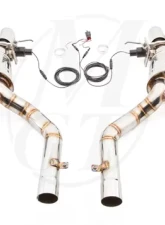 Meisterschaft Titanium GTC Axle Back Muffler 4x90mm Tips BMW 550i Sedan F10 11+                                     - BM1132605 - Image 3