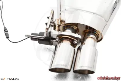 Meisterschaft Titanium GTC Axle Back Muffler 4x90mm Tips BMW 550i Sedan F10 11+ - BM1132605