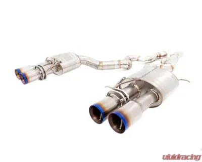 Meisterschaft 4x90mm Blue Hue Quad Titanium Tips BMW F10 M5 12-16 - BM1204004