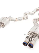 Meisterschaft Titanium GT Racing Axle Back Muffler 4x90mm Tips BMW M5 Sedan F10 12-15                                     - BM1212405 - Image 7
