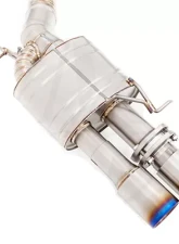 Meisterschaft Titanium GT Racing Axle Back Muffler 4x90mm Tips BMW M5 Sedan F10 12-15                                     - BM1212405 - Image 3