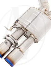 Meisterschaft Titanium GT Racing Axle Back Muffler 4x90mm Tips BMW M5 Sedan F10 12-15                                     - BM1212405 - Image 5