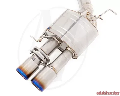Meisterschaft Titanium GT Racing Axle Back Muffler 4x90mm Tips BMW M5 Sedan F10 12-15 - BM1212405