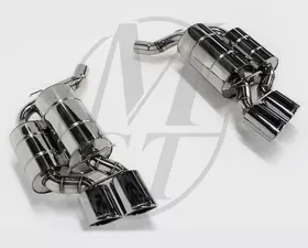Meisterschaft Stainless GTS Axle Back Muffler 4x120x80mm Tips BMW 645Ci/650Ci Coupe / Convertible 04-10