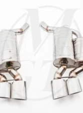 Meisterschaft Stainless GTS Ultimate Axle Back Muffler 4x120x80mm Tips BMW M6 Coupe / Convertible 05-10                                     - BM1411518 - Image 2
