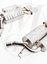 Meisterschaft Stainless GTS Ultimate Axle Back Muffler 4x120x80mm Tips BMW M6 Coupe / Convertible 05-10                                     - BM1411518 - Image 3