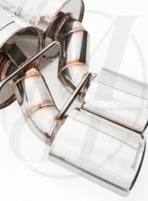 Meisterschaft Stainless GTS Ultimate Axle Back Muffler 4x120x80mm Tips BMW M6 Coupe / Convertible 05-10                                     - BM1411518 - Image 5