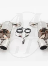 Meisterschaft Titanium GTC Axle Back Muffler 4x120x80mm Tips for BMW M6 Coupe/Convertible 05-10                                     - BM1412618 - Image 7