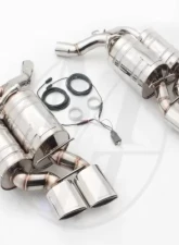 Meisterschaft Titanium GTC Axle Back Muffler 4x120x80mm Tips for BMW M6 Coupe/Convertible 05-10                                     - BM1412618 - Image 2